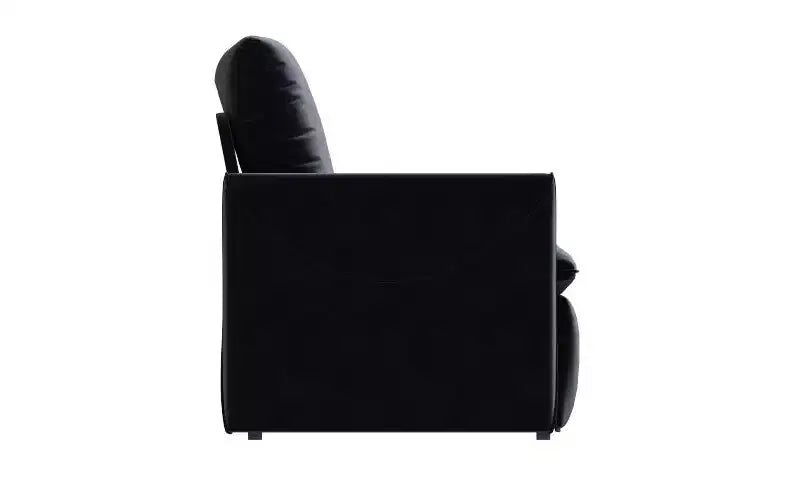 Convertible 3-Seat Velvet Sofa Bed, 70.9", Full Size