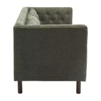 78W Modern Upholstered 3-Seat Sofa with Tufted Design for Living Room
