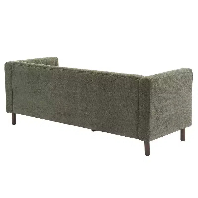 78W Modern Upholstered 3-Seat Sofa with Tufted Design for Living Room