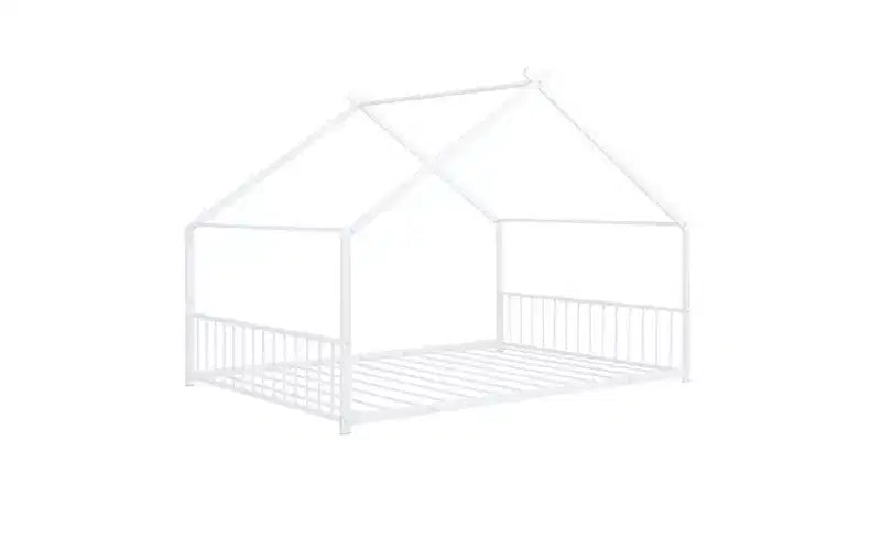 Full Size Metal House Bed Frame