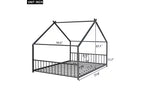 Full Size Metal House Bed Frame