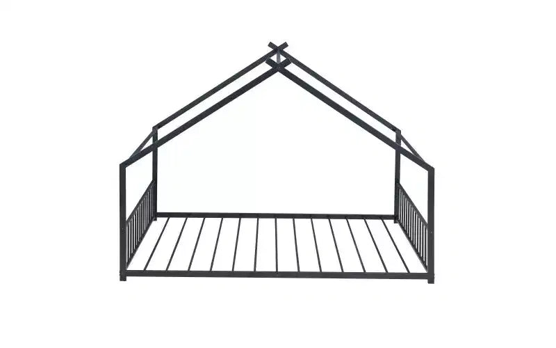 Full Size Metal House Bed Frame