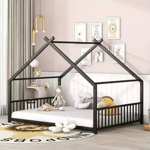 Elegant Full Bed Frame: Unique House Design