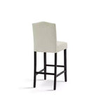 30" Rubberwood Upholstered Barstools (Set of 2)
