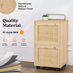 2-Drawer Beige Vertical File Cabinet