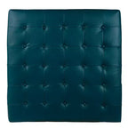 Upholstered Cocktail Ottoman - Blue