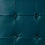 Upholstered Cocktail Ottoman - Blue