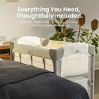 3-in-1 Bedside Bassinet and Play Yard