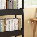 5-Tier Rolling Storage Cart with Handle