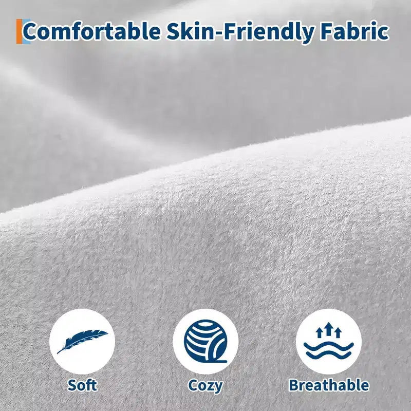 Upholstered Bean Bag Chair with Back Support