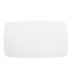 Rectangular Dining Table for 4 - Rubberwood Frame, MDF Top, White