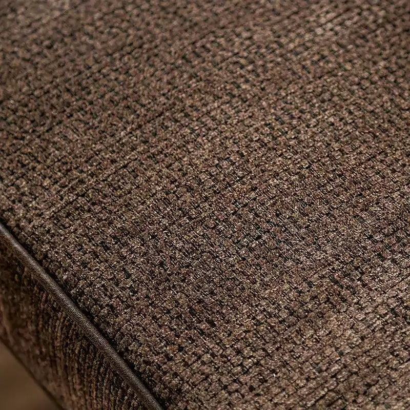 90.25" Sofa Traditional with Nailhead Trim, Brown