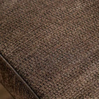 90.25" Sofa Traditional with Nailhead Trim, Brown