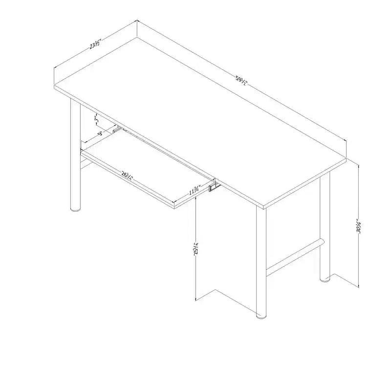 5-Drawer Storage Chest with Metal Slides and Laminate Surface, 48.75"H