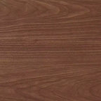 Reeded Console Table with Two Drawers - Dark Brown