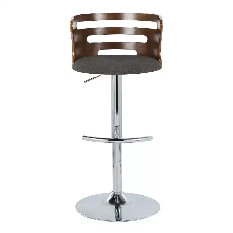 Ensemble de 2 tabourets de bar réglables avec accoudoirs, revêtement en simili cuir, siège pivotant  