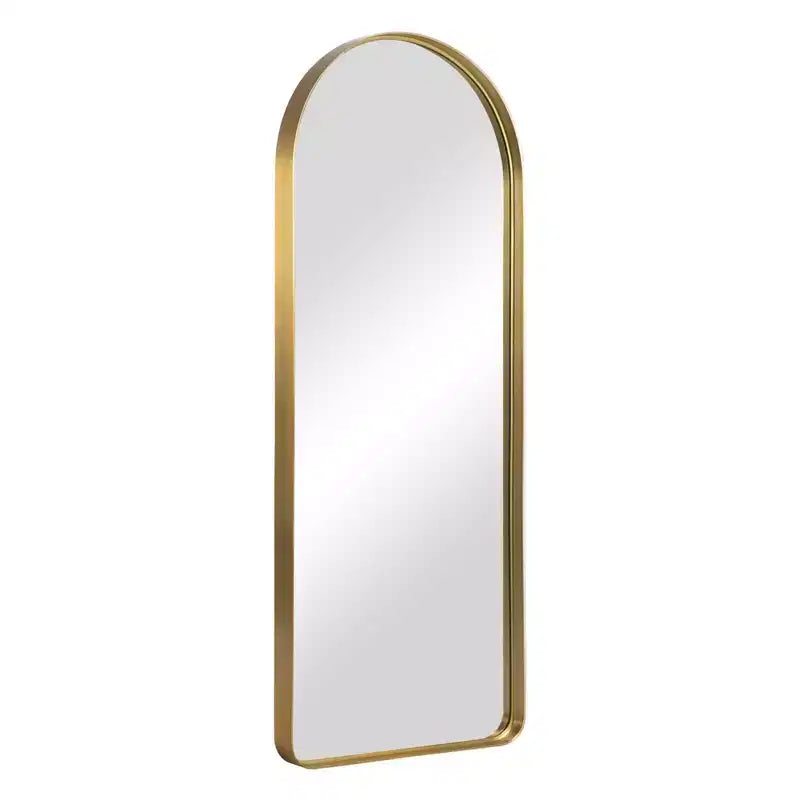Arched Metal Frame Full Length Wall Mirror
