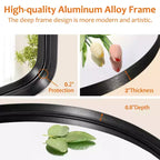 Arched Metal Frame Full Length Wall Mirror