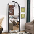 Arched Metal Frame Full Length Wall Mirror
