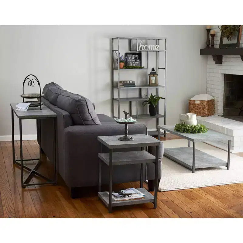 65" Tall 6-Shelf Bookshelf
