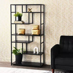 65" Tall 6-Shelf Bookshelf