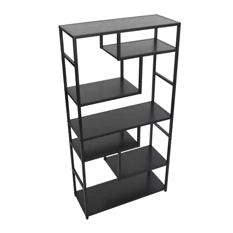 65" Tall 6-Shelf Bookshelf