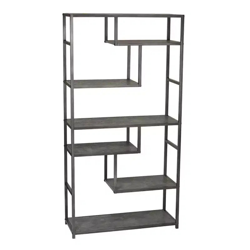 65" Tall 6-Shelf Bookshelf