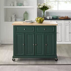 Kitchen Storage Cabinet with Drawers and Doors