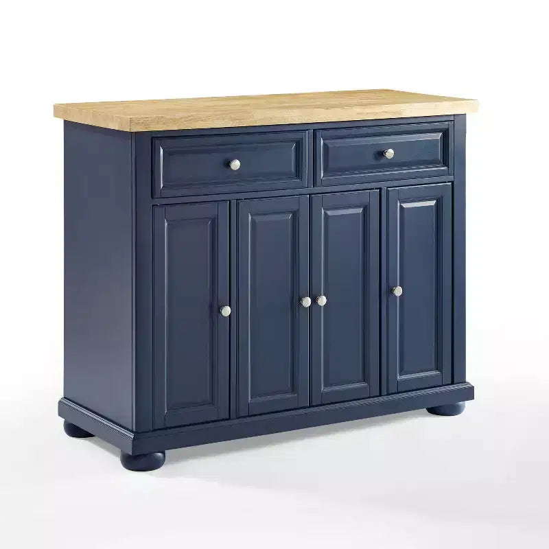 Kitchen Storage Cabinet with Drawers and Doors