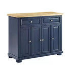 Kitchen Storage Cabinet with Drawers and Doors