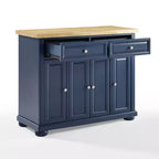 Kitchen Storage Cabinet with Drawers and Doors