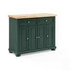 Kitchen Storage Cabinet with Drawers and Doors