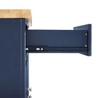 Kitchen Storage Cabinet with Drawers and Doors