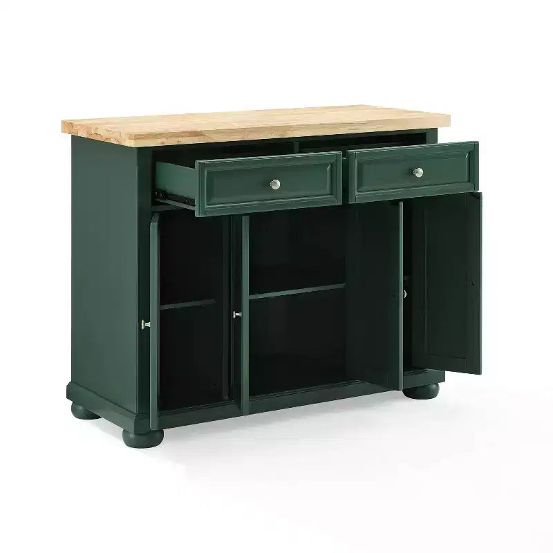 Kitchen Storage Cabinet with Drawers and Doors