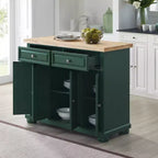 Kitchen Storage Cabinet with Drawers and Doors