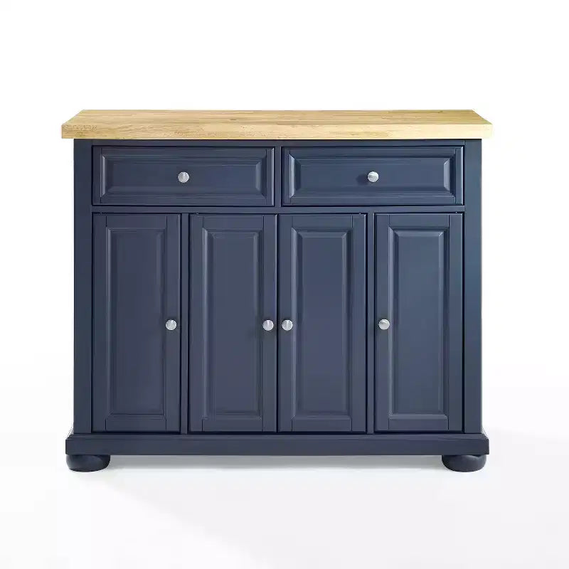 Kitchen Storage Cabinet with Drawers and Doors