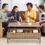 Lift Top Coffee Table with Hidden Storage Compartment