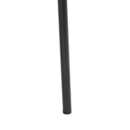 Modern Barstool with Upholstered Seat and Metal Frame