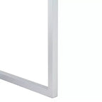2-Drawer Mirrored Writing Desk - Silver