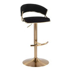 Set of 2 Adjustable Swivel Barstools