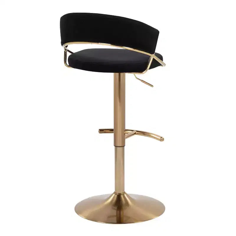 Set of 2 Adjustable Swivel Barstools