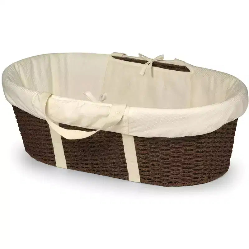 Cesta cambiadora para bebé Moses con almohadilla de espuma y forro  