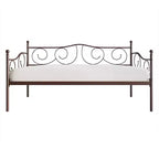 Metal Daybed with Wooden Slats