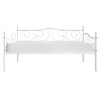 Metal Daybed with Wooden Slats